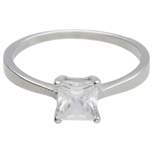 AN SOLITARIO QUADRATO 4 MM MIS 12