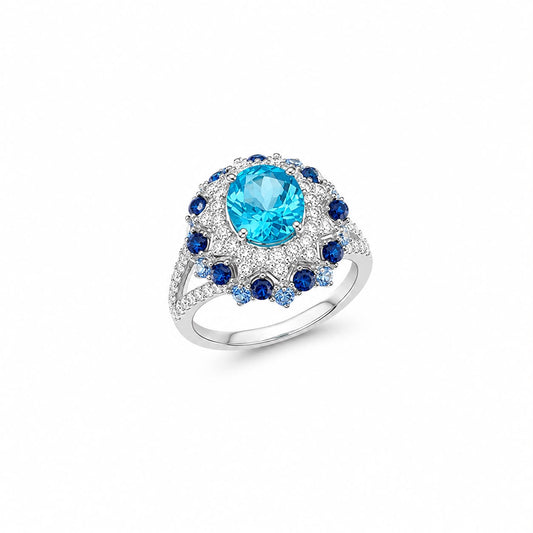 AN CON PIETRA BLU E ZIRC BIANCHI E BLU