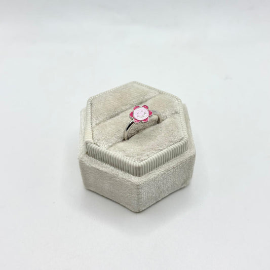 ANELLO BIMBA SOLE SMALTO