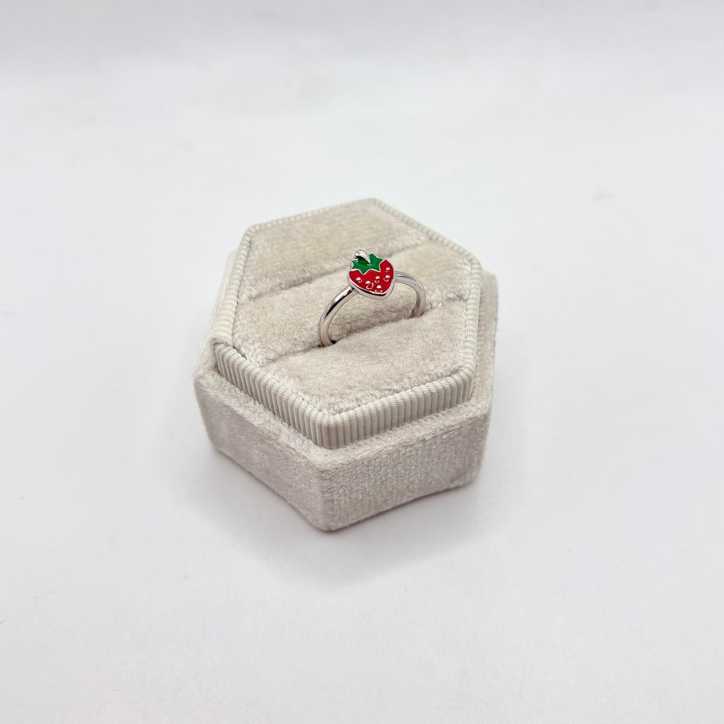 ANELLO BIMBA FRAGOLA