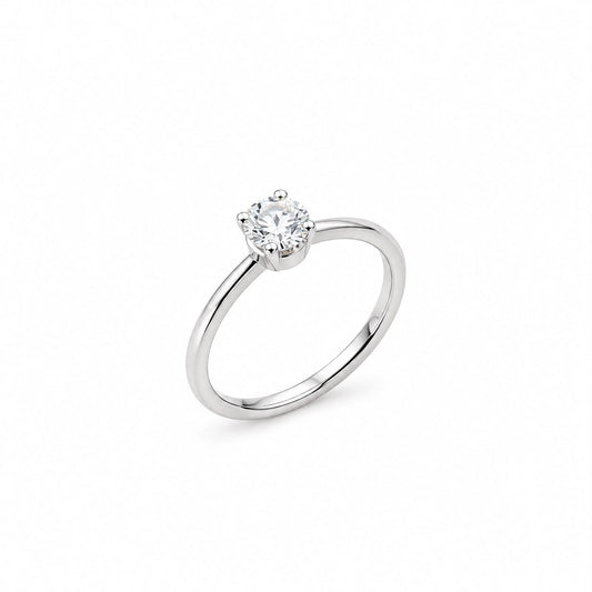 AN SOLITARIO 7 MM MOISSANITE REGOLABILE