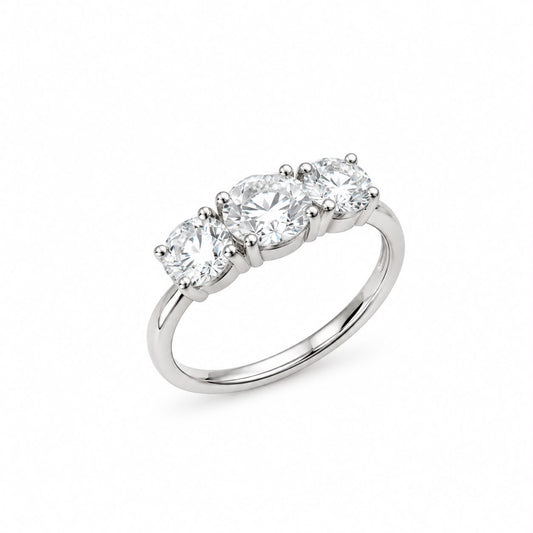 AN TRILOGY MOISSANITE 5/6,5/5 MM REGOLABILE