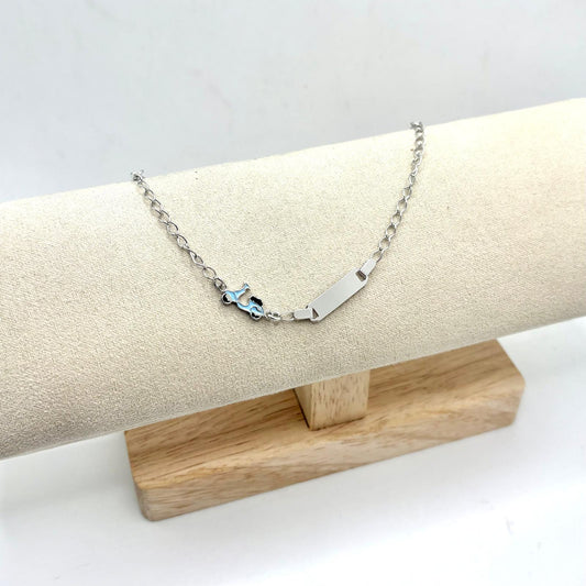 BR BIMBO TARGHETTA E VESPA SMALTO