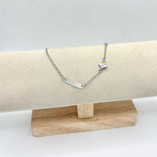 BR TARGHETTA E ANGIOLETTO SMALTO