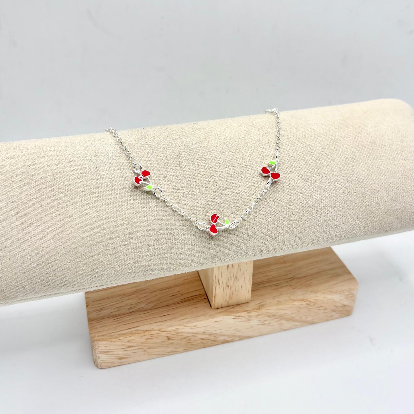 BR 3 CILIEGIE SMALTO ROSSO