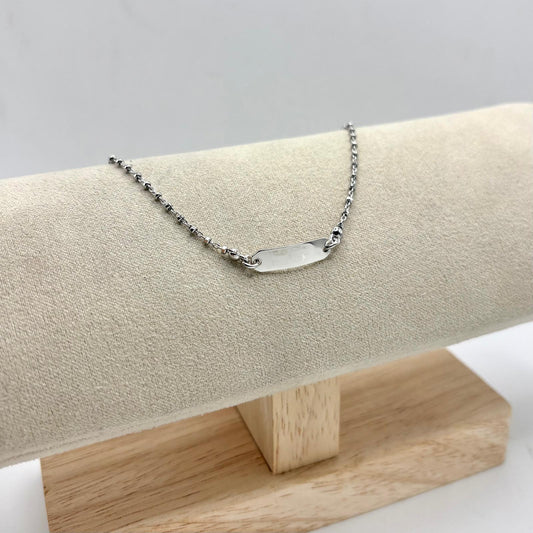 BR BAMBINO TARGHETTA LISCIA