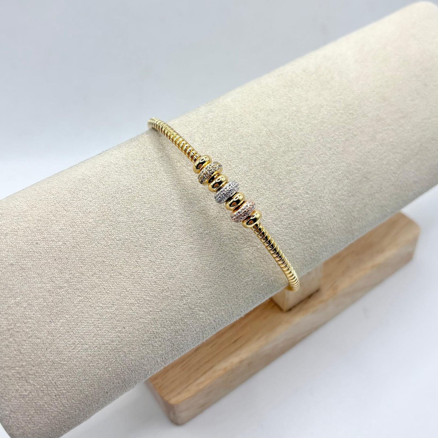 BR RIGID WITH ZIRCON SNAKE
