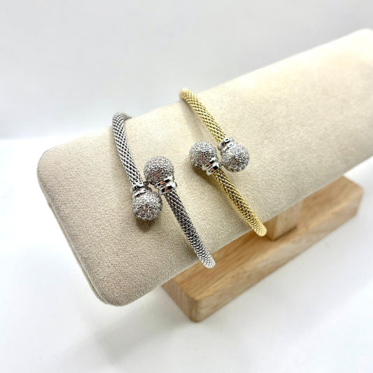 BR MAGLIA COREANEA E PALLINE ZIRC