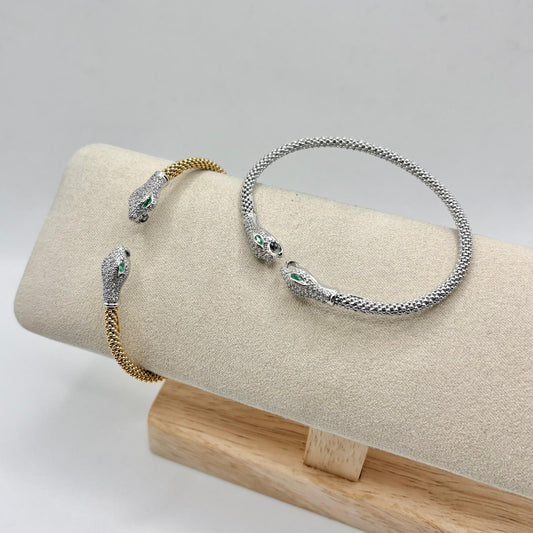 BR RIGIDO MAGLIA COREANA E SERPENTE ZIRC