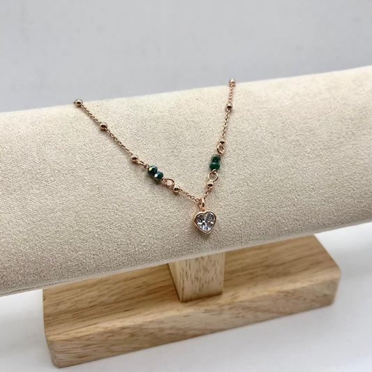 BR CUORE PENDENTE PIETRA