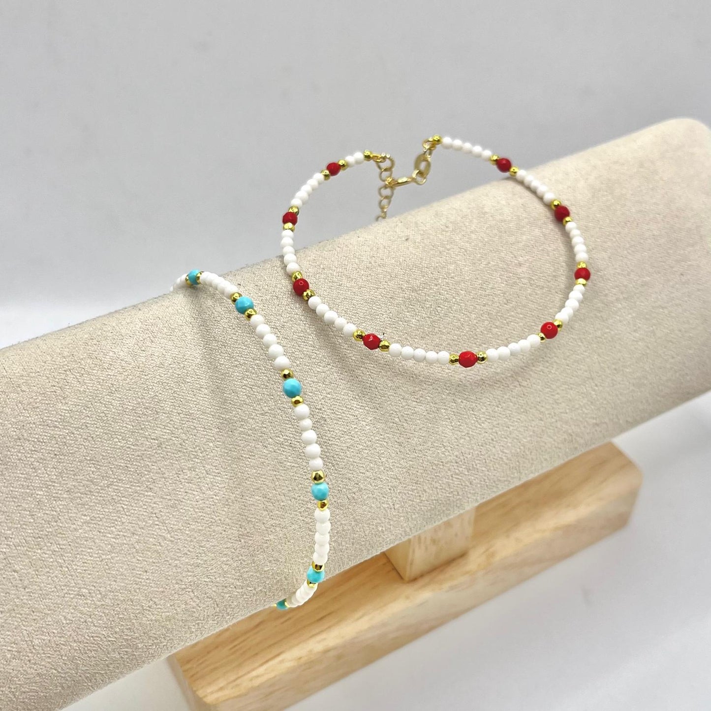 BR PERLINE BIANCHE E COLORATE + PERLINE GIALLE