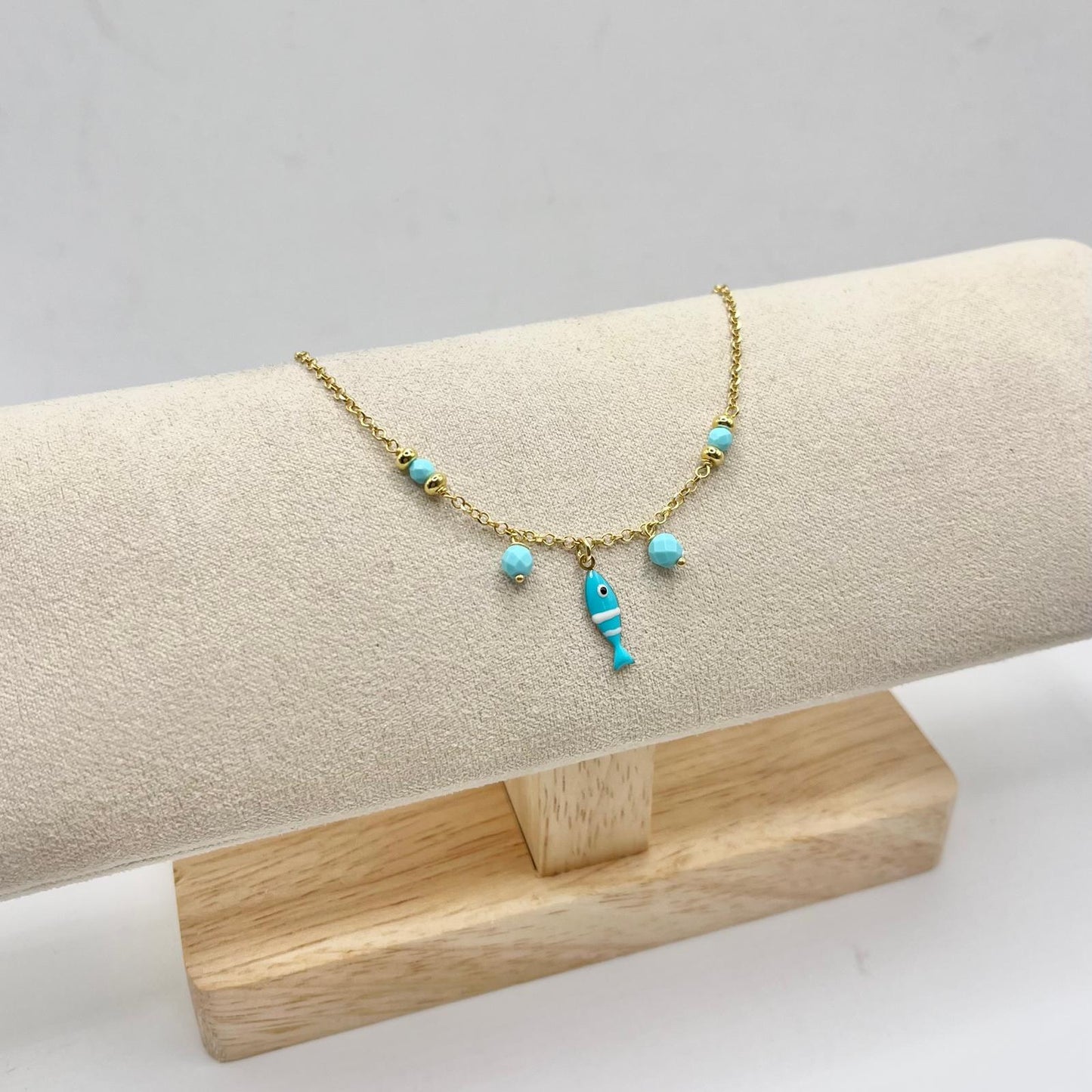 BR PERLINE E PESCE AZZURRI