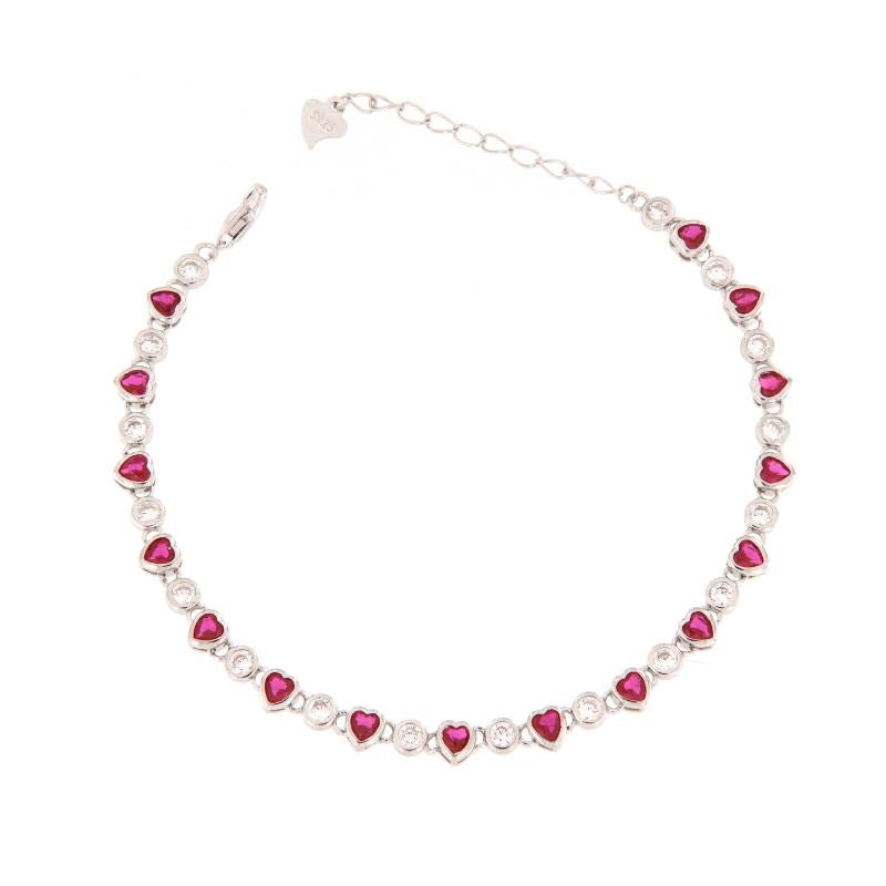 BR ZIRCONI A CUORE CIPOLLINA COLORATI