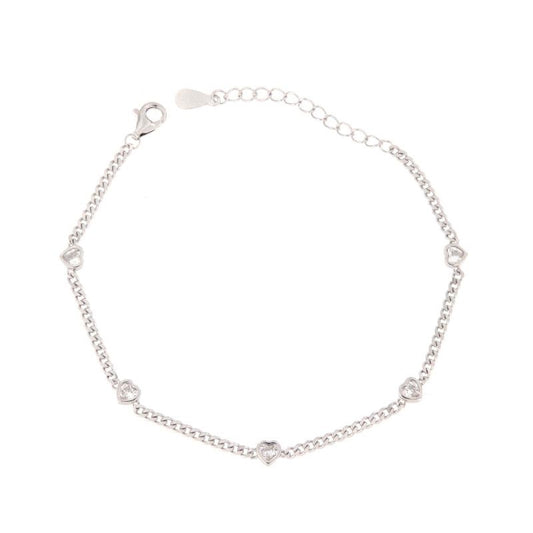 BR CATENA GRUMETTA E CUORI CIPOLLINA