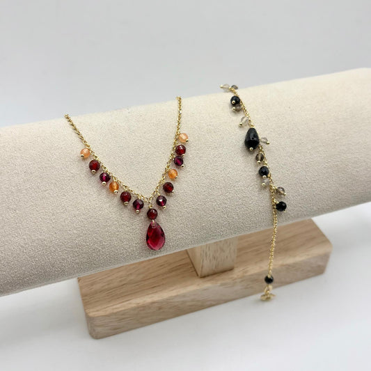 BR PIETRE PENDENTI COLORATE