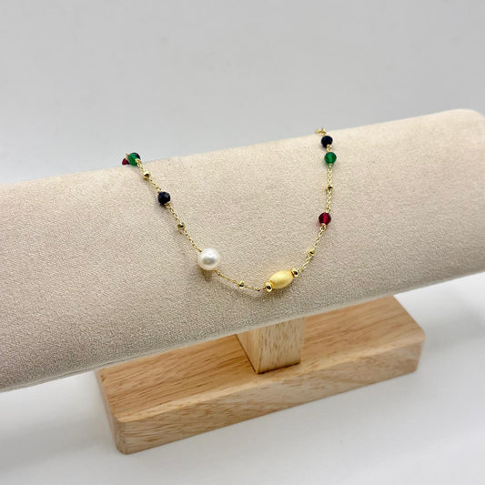 BR PIETRE, PERLE E SFERE SATINATE