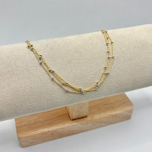 BR TRE FILI PALLINE BICOLORE