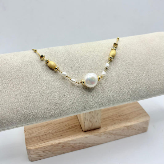 BR PERLE BIANCHE E SFERE SATINATE