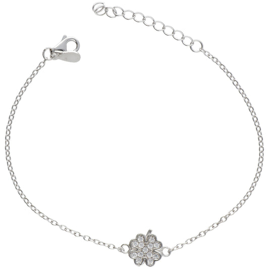 BR QUADRIFOGLIO ZIRCONI