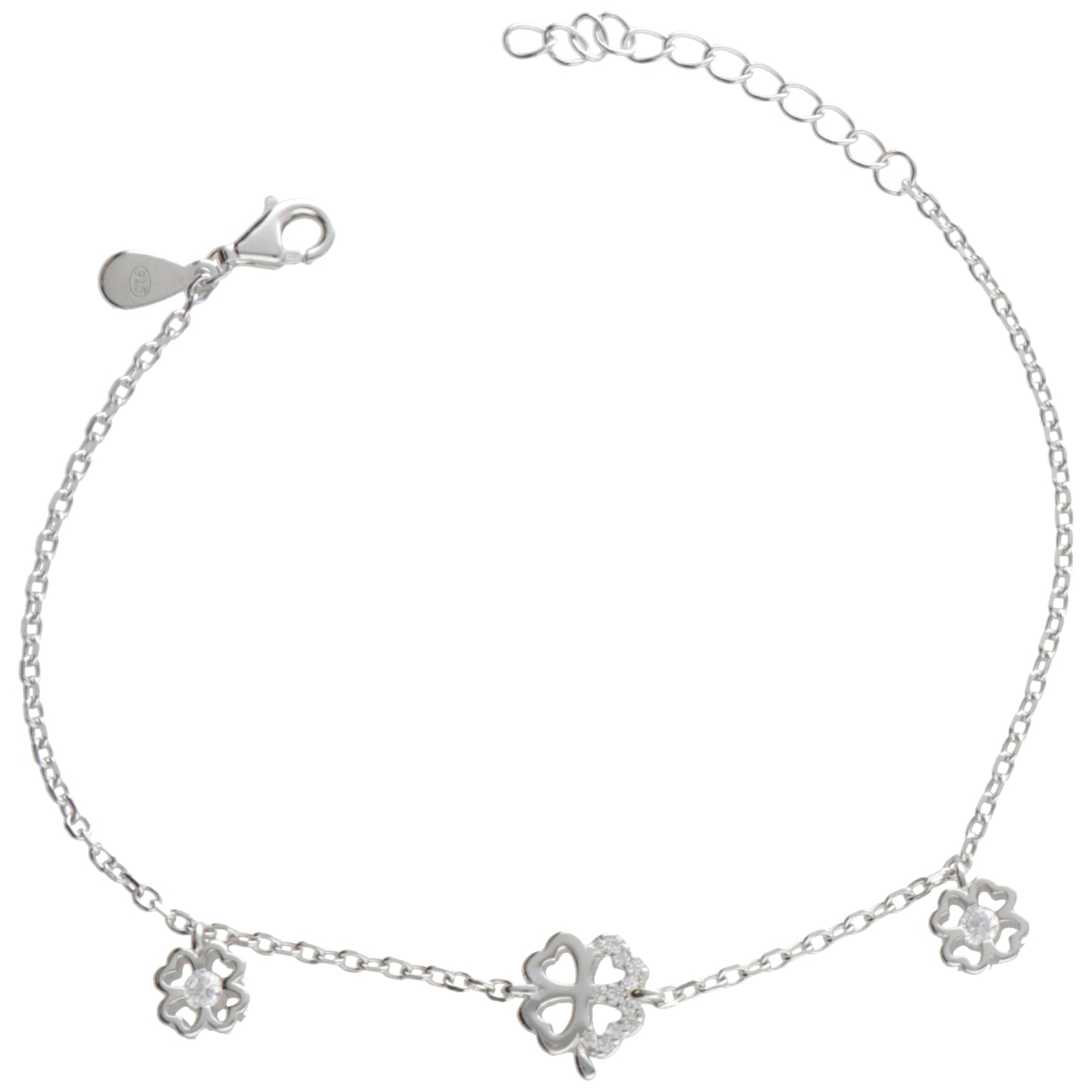 BR TRE QUADRIFOGLI PENDENTI