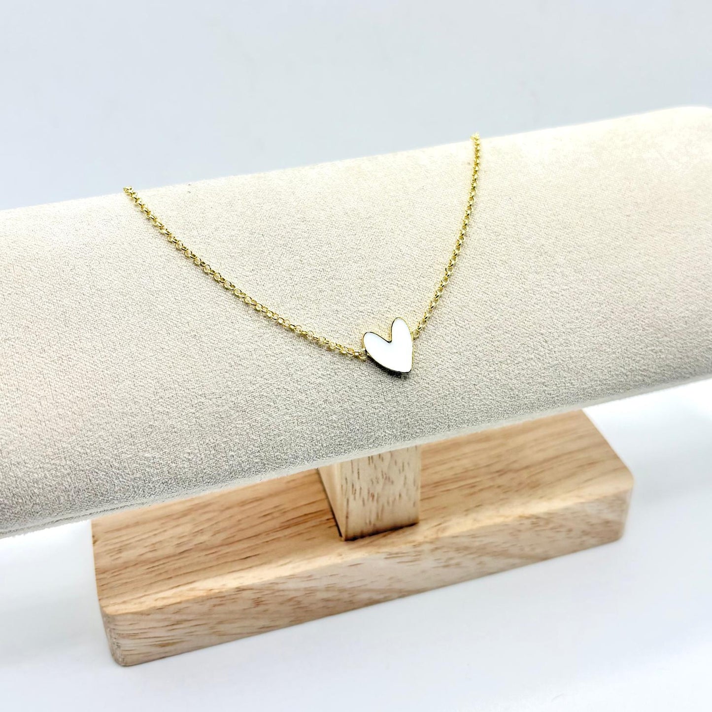 BR CUORE SMALTO BIANCO