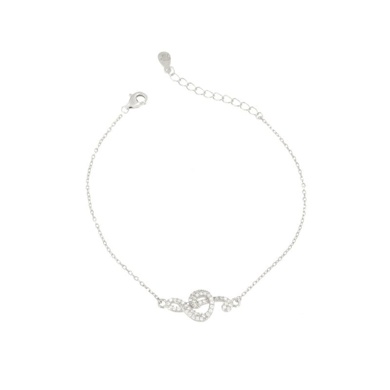 CL WHITE ENAMEL HEART PENDANT