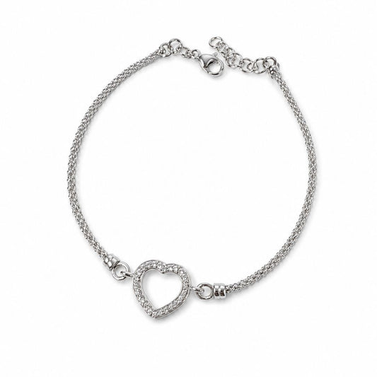 BR FOPE 1,5 MM + CUORE CON ZIRCONI