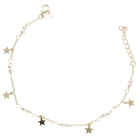 BR PERLINE BIANC E STELLE CHARM