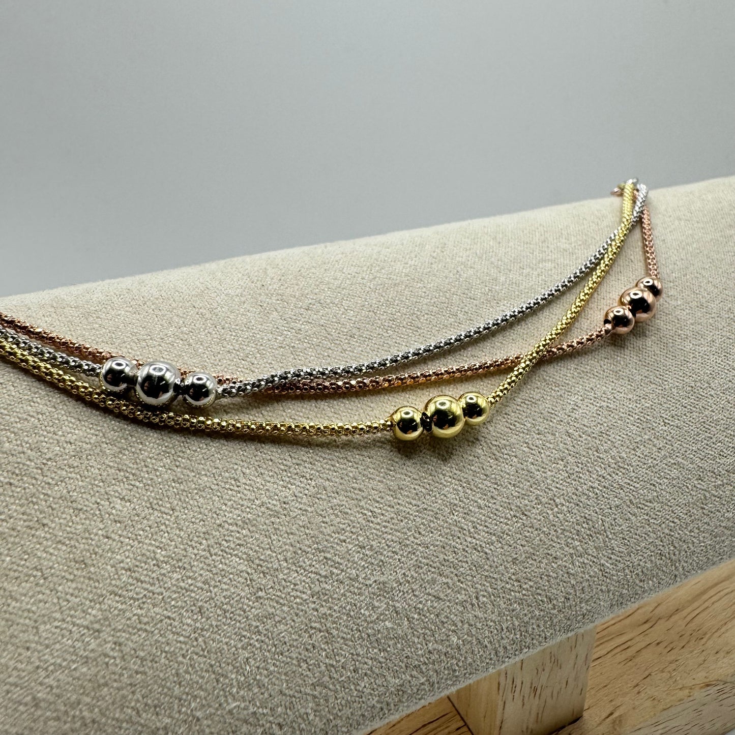 BR 3 FILI CON 3 PALLINE LISCE