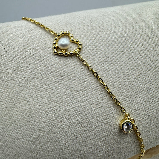 BR CON CUORE + PERLA