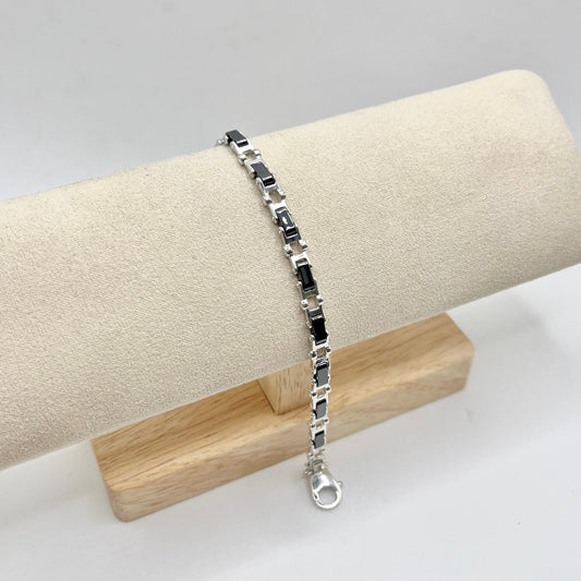 BR IN ARGENTO E CERAMICA HIGH TECK