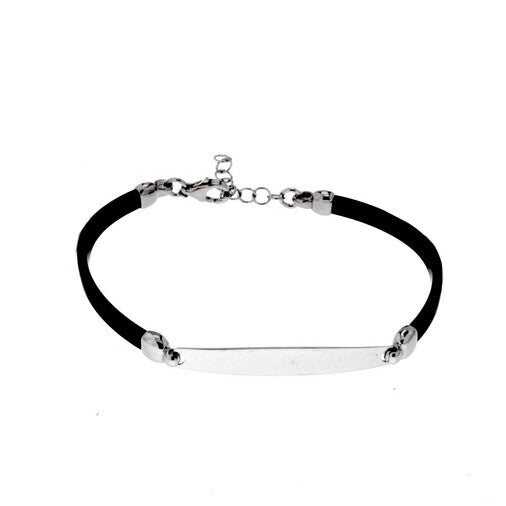 BR UOMO CAUCCIU’ TARGHETTA LISCIA