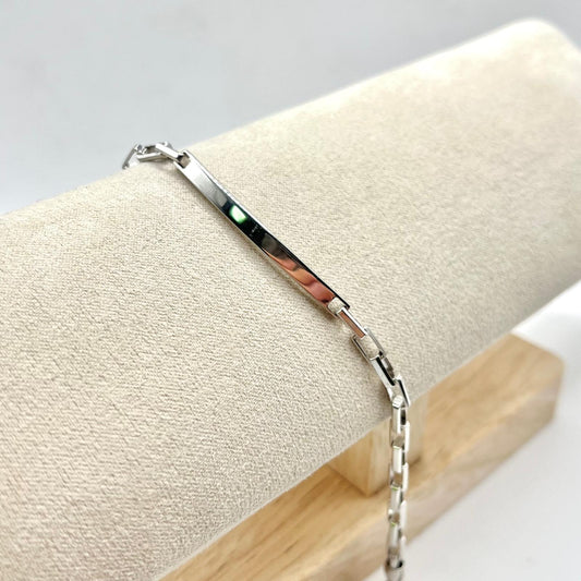 BR UOMO 3MM CON TARGA 4X0,3CM