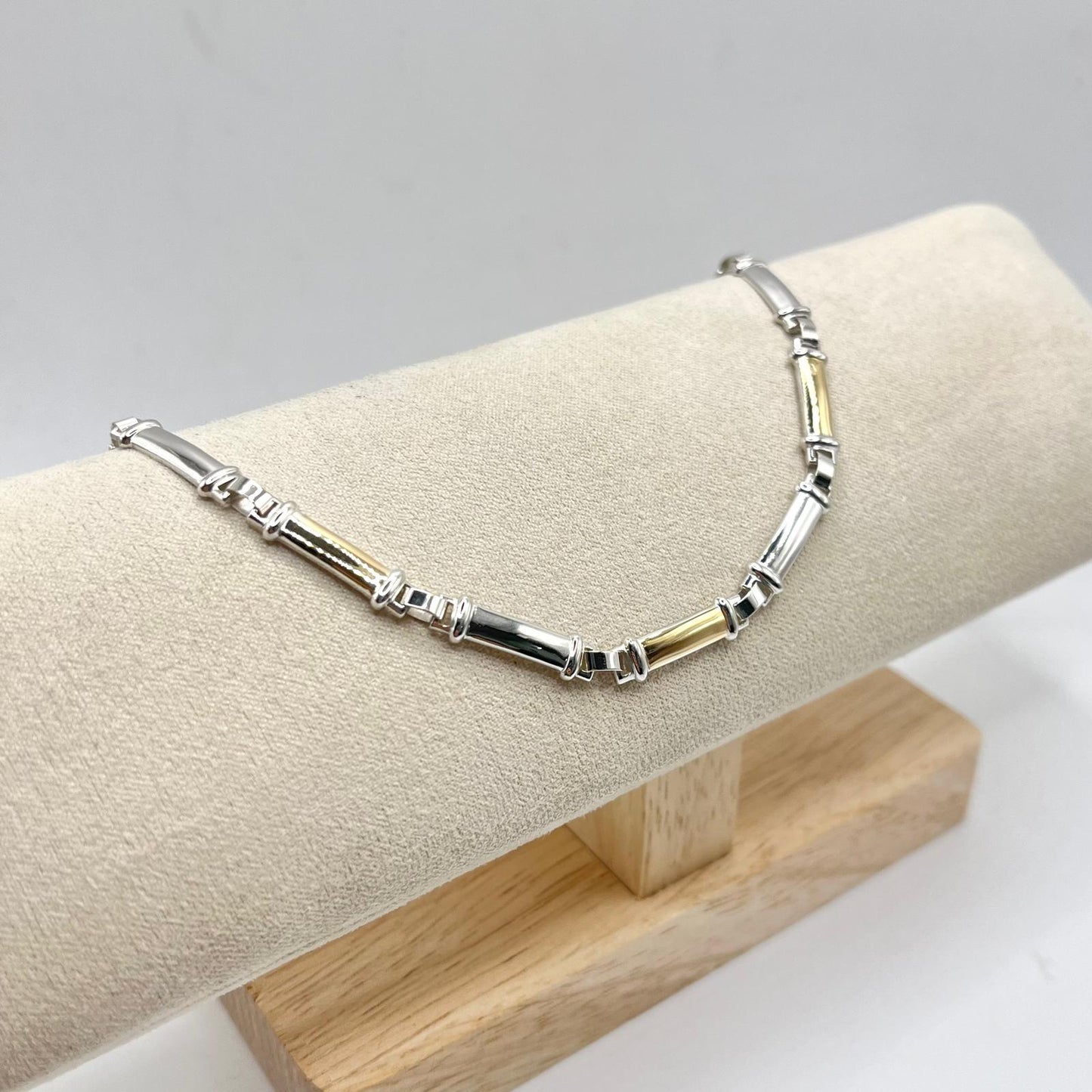 BR 7 TARGHETTE ARG CON INSERTI ORO 18 KT