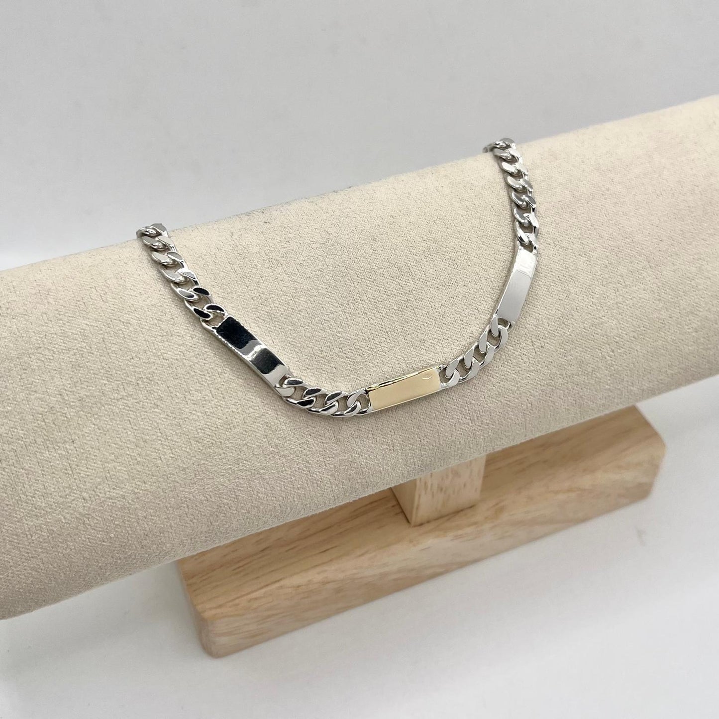 BR GRUM 2 TARGHE ARG + 1 ORO 18KT