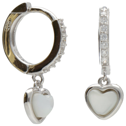 CAP ZIRC CON CUORE MADREPERLA