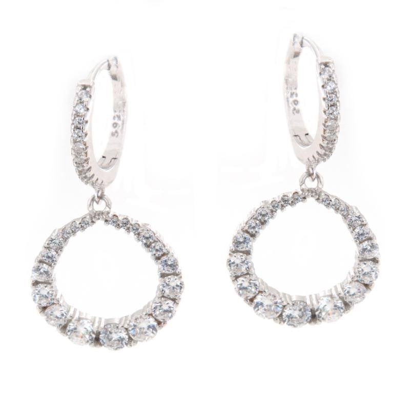 CAP ZIRCONI E CERCHIO PENDENTE CON ZIRC