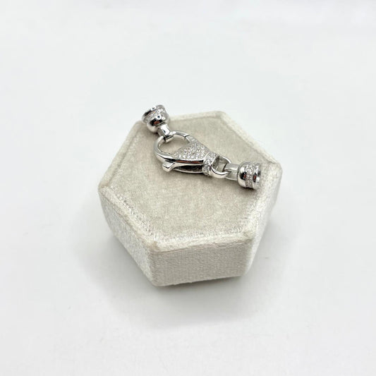 CH MOSCHETTONE 3,5X1,3 CM CON CAMP ZIRC