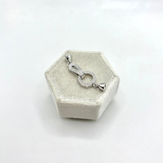 CH TONDA 1 CM ZIRC E CAMPANELLA