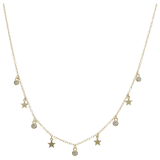 CL CHOKER STELLE E CIPOLLINE 36+4 CM