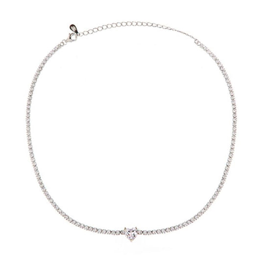 CL ZIRCONI E PIETRA CUORE BIANCA