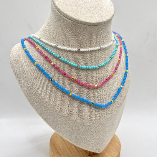 CL PERLINE COLORATE E PEPITE