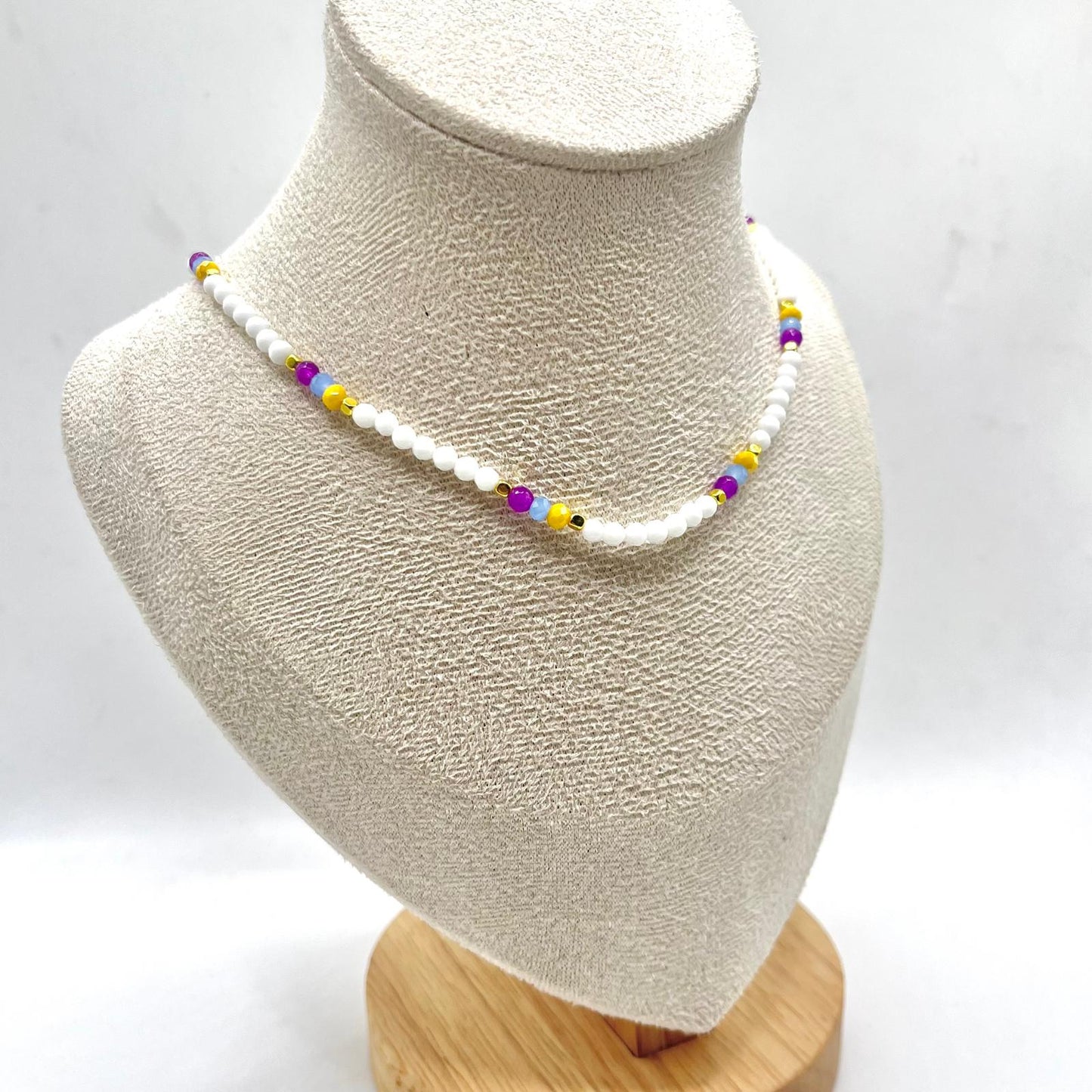 CL PERLINE BIANCHE E COLORATE + DADINI