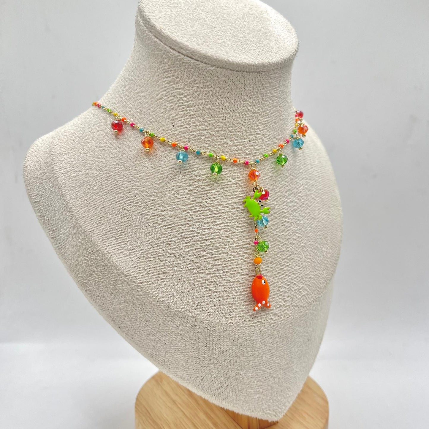 CL PIETRE PESCE E GRANCHIO MULTICOLOR