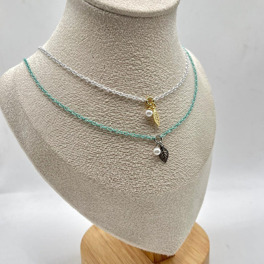 CL CATENA SMALTO E PIUMA