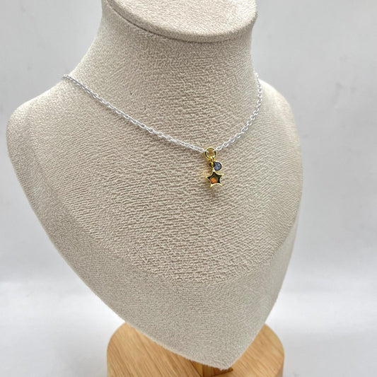 CL CATENA SMALTO + STELLA BOMB E ZIRC