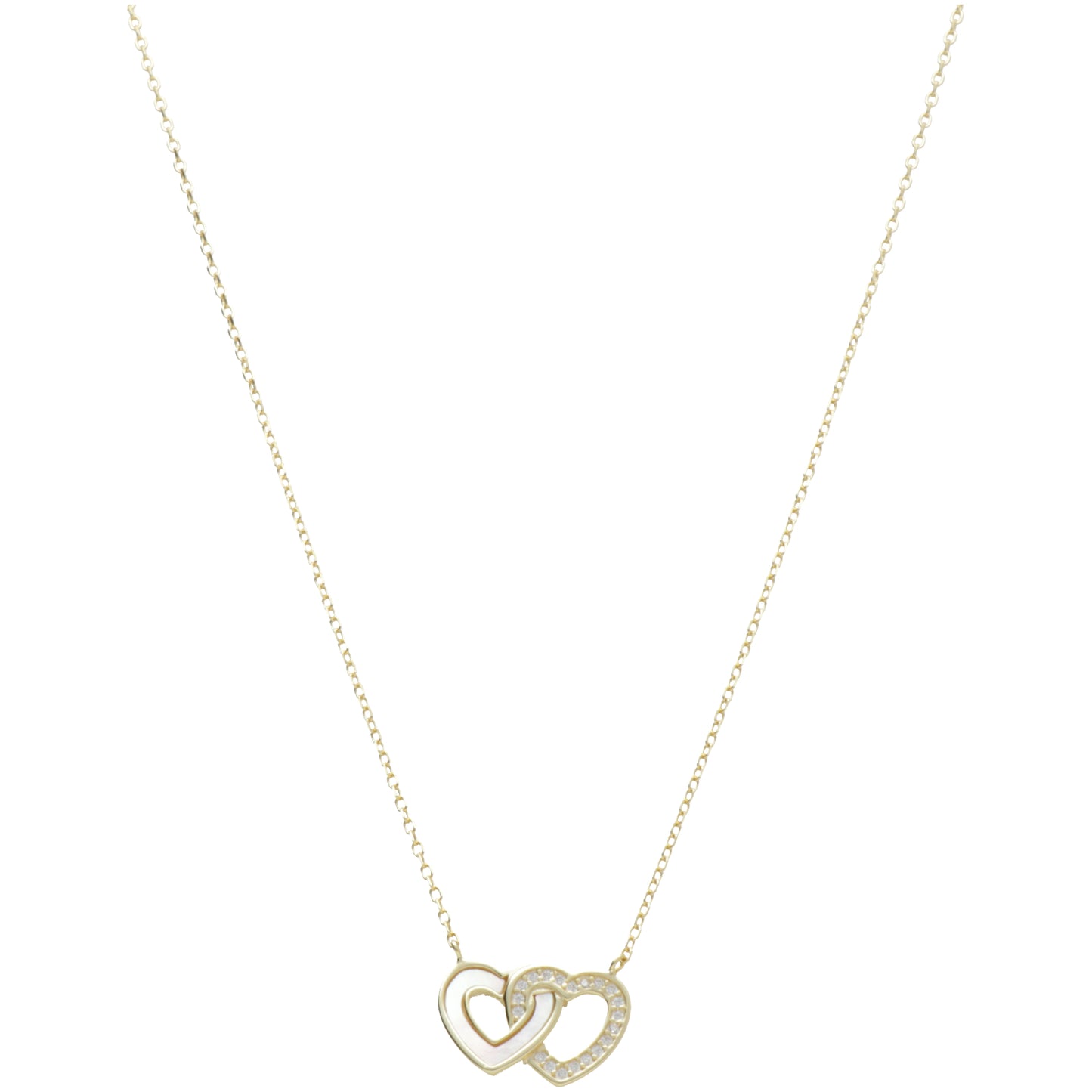 CL DUE CUORI MADREPERLA E ZIRC