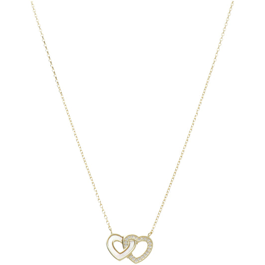 CL DUE CUORI MADREPERLA E ZIRC