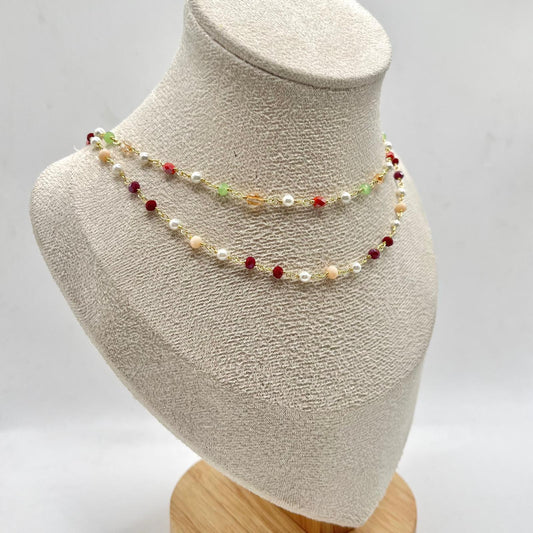 CL PERLINE COLORATE E PERLE