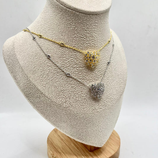 CL CIPOLLINE E CUORE CON ZIRCONI